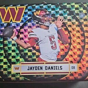 2025 NFL Panini Revolution Jayden Daniels Lunchbox - Empty, No Packs Commanders